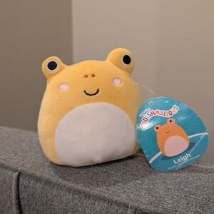 Squishmallows Yellow Toad Plush Toy